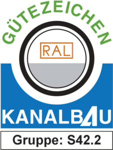 Logo: Gütezeichen Kanalbau