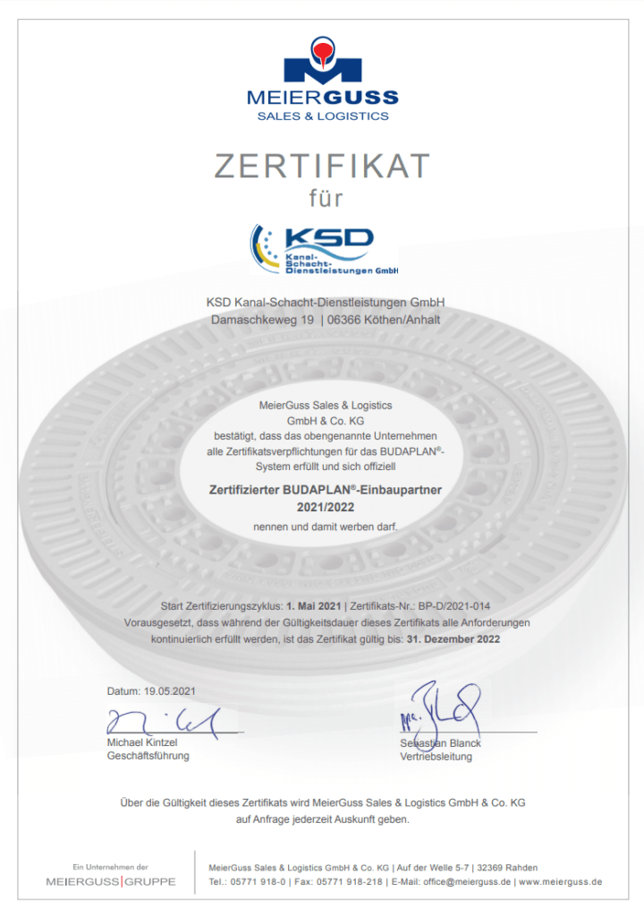 Meierguss Zertifikat 2021/2022
